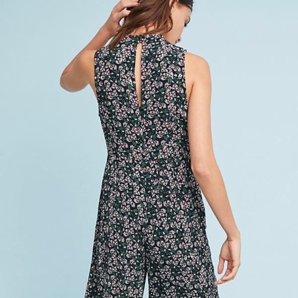 Anthropologie Maeve Ansonia Jumpsuit Floral Print Size 8 - Picture 13 of 16